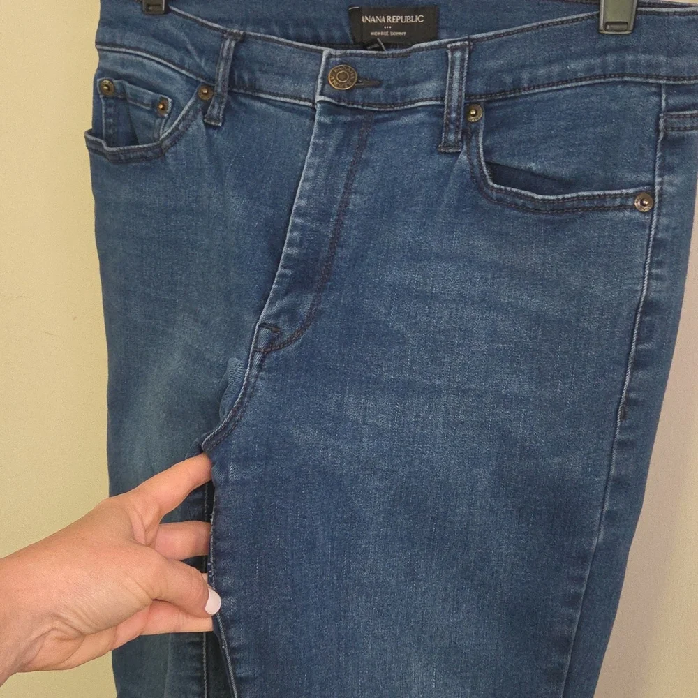 Women's Banana Republic High Rise Skinny Jeans Sz 29/8R
